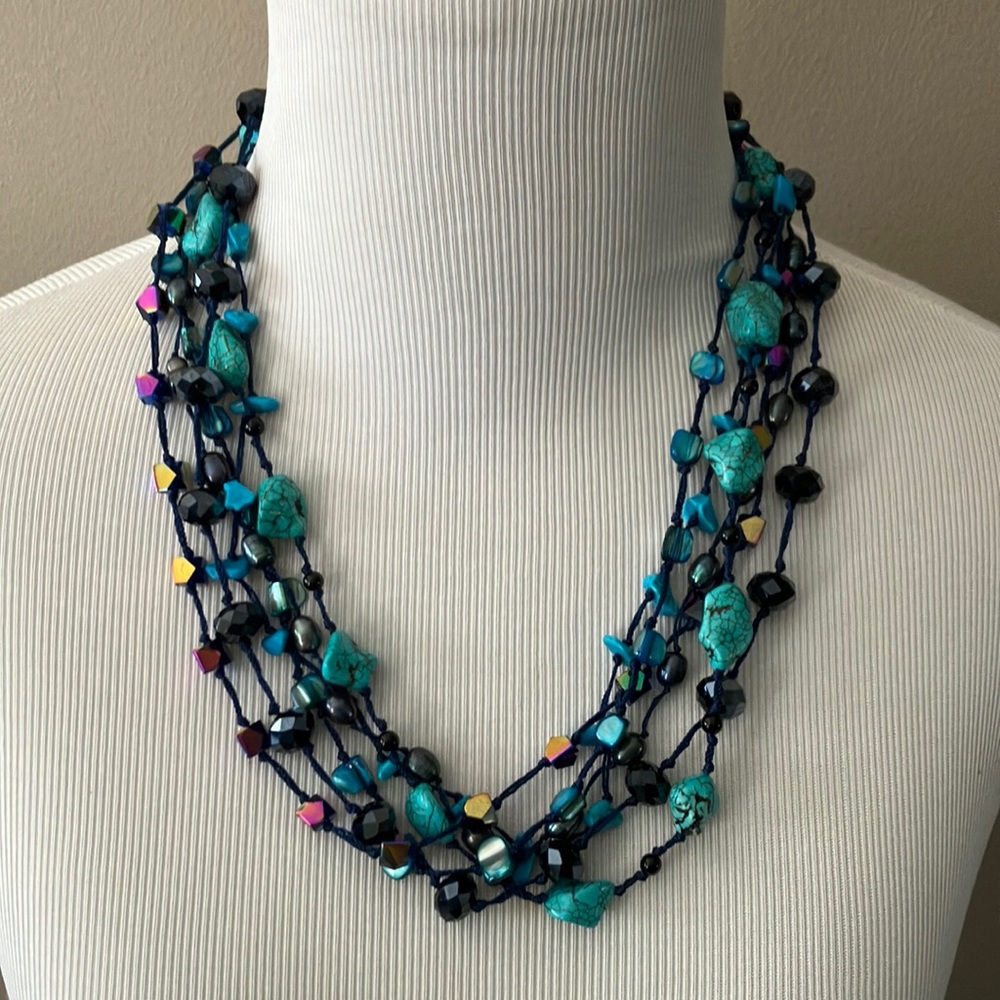 NWT Park Lane True Blue necklace (retired)